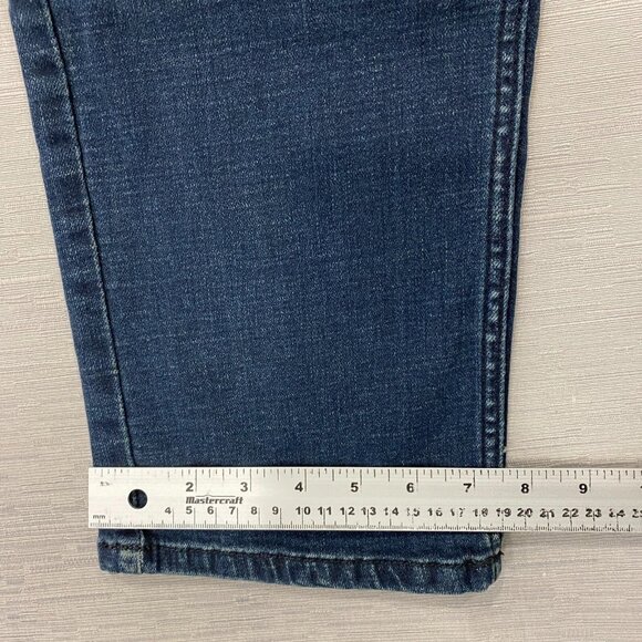 Buffalo David Bitton Jack Jeans Mens 32 x 32 Slim Fit Straight Dark Wash Denim - Picture 8 of 11